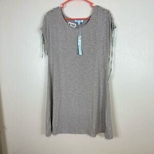 She & sky small brown dress p2p 20 length 36” nwt